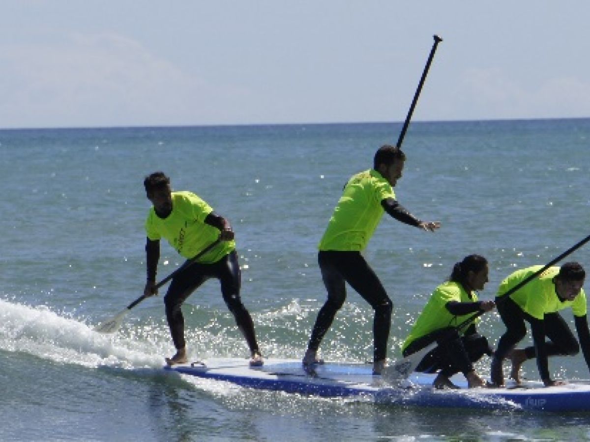 Big SUP en grupo